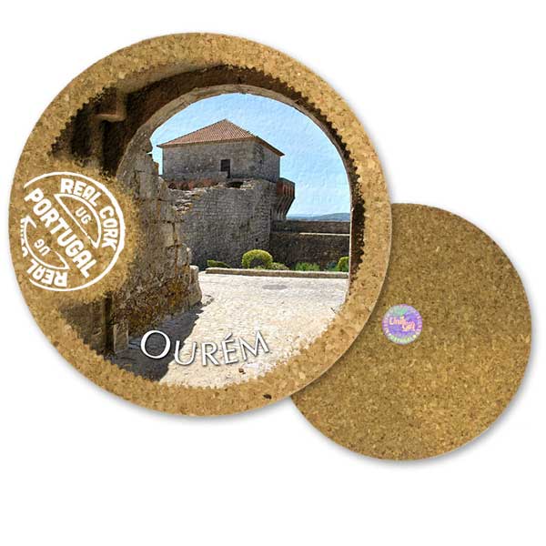 19cm cork round base