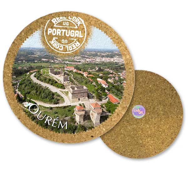 19cm cork round base