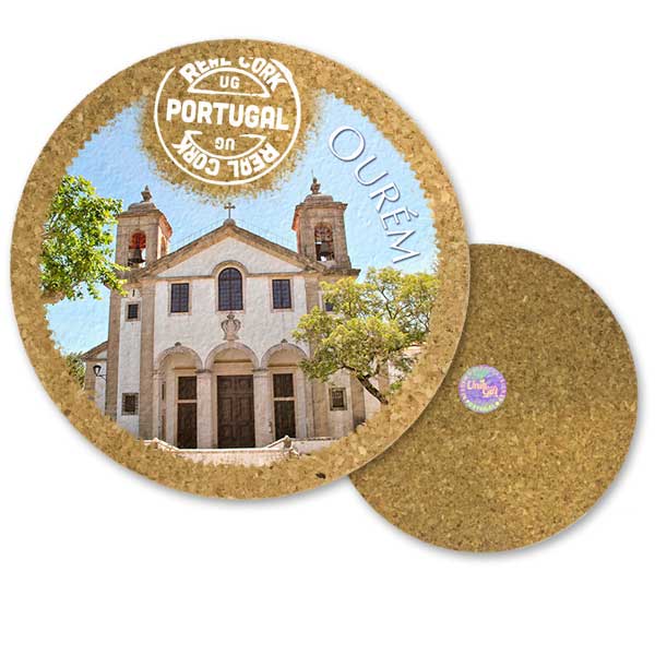 19cm cork round base