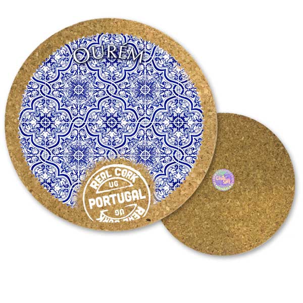 19cm cork round base