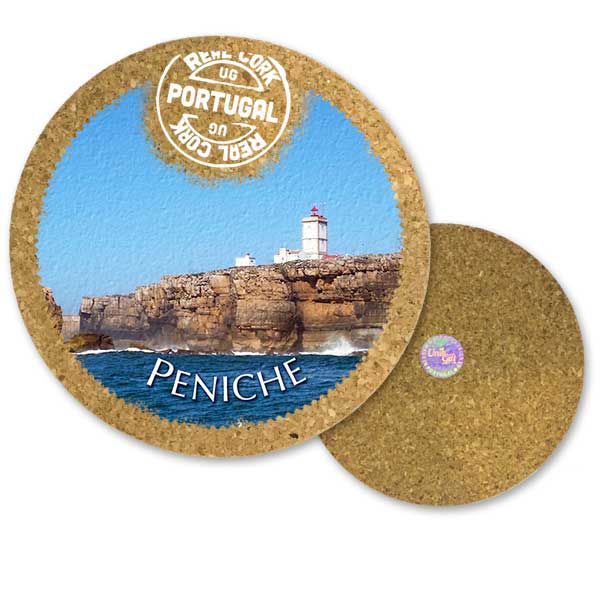 19cm cork round base