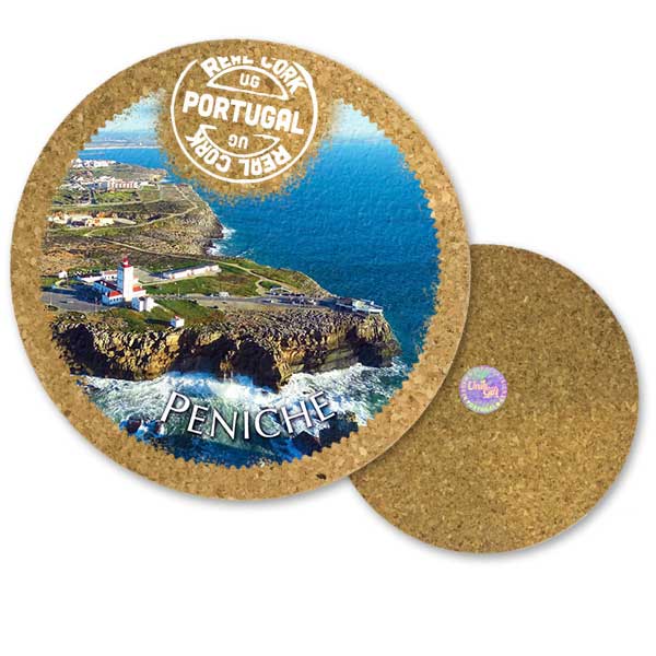 19cm cork round base