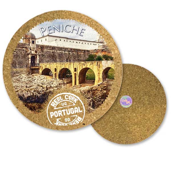 19cm cork round base