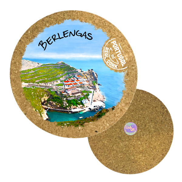 19cm cork round base