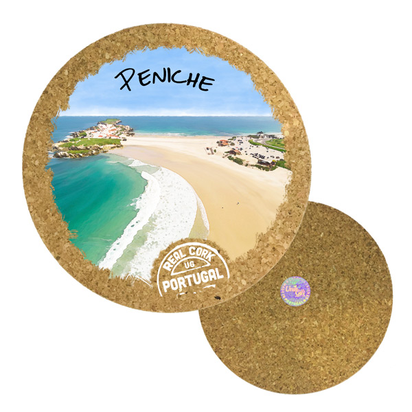 19cm cork round base