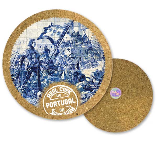 19cm cork round base