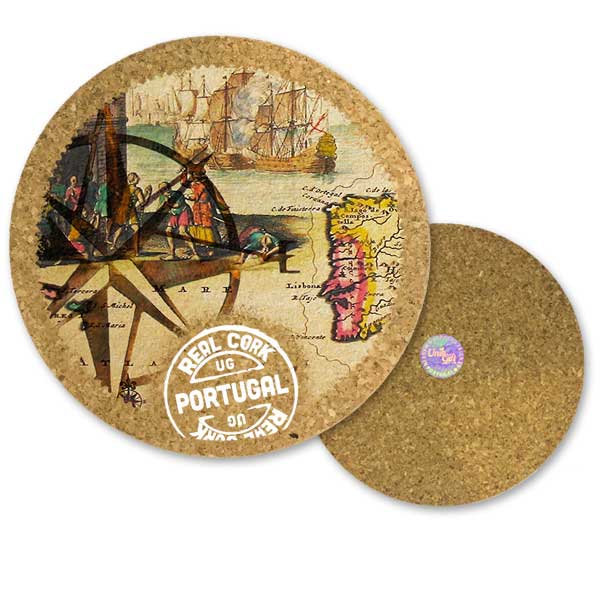 19cm cork round base