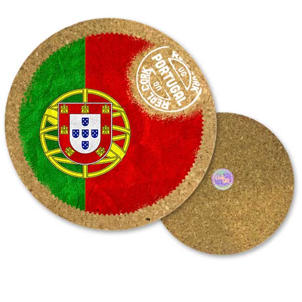 19cm cork round base