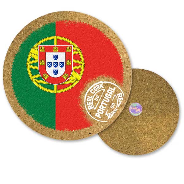 19cm cork round base