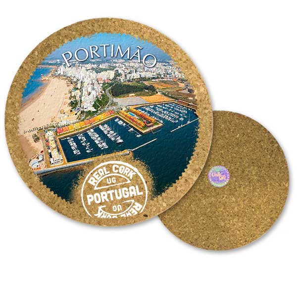 19cm cork round base