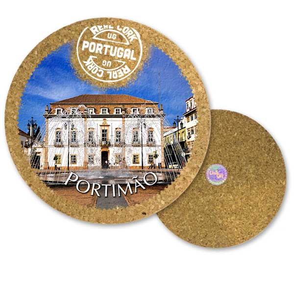 19cm cork round base