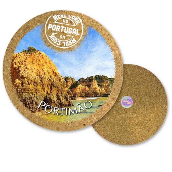 19cm cork round base