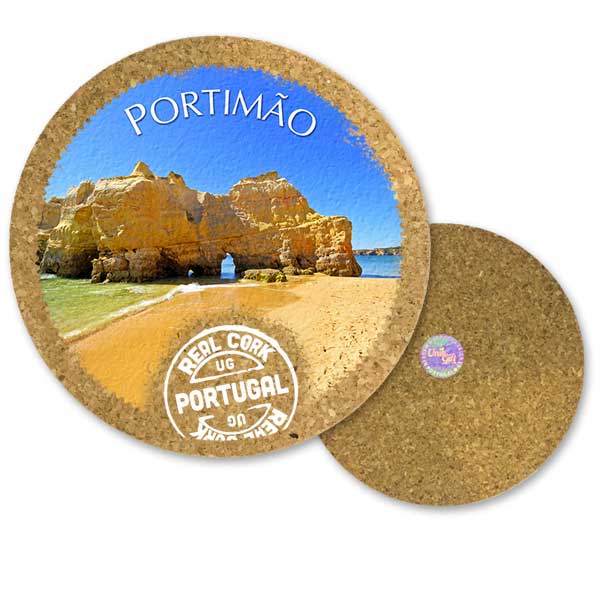 19cm cork round base