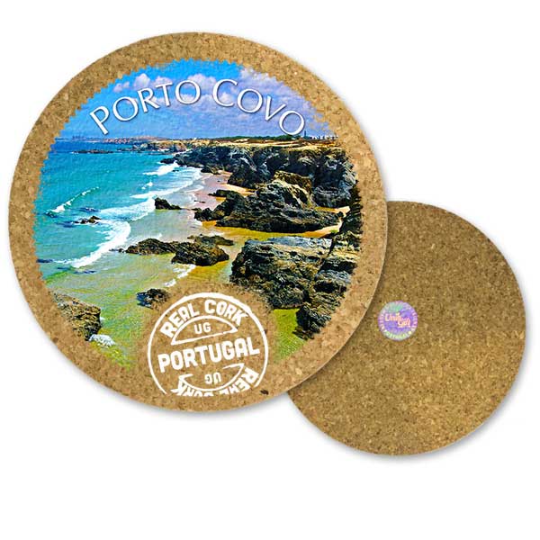 19cm cork round base