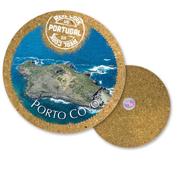 19cm cork round base