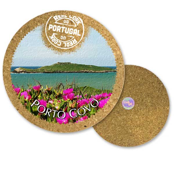 19cm cork round base