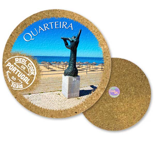 19cm cork round base