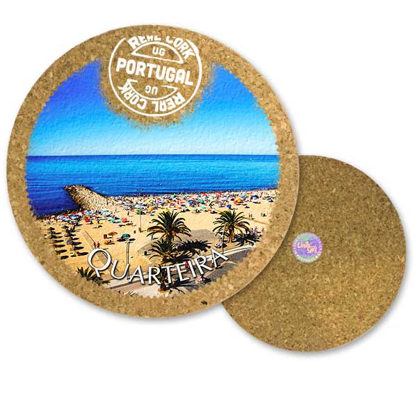 19cm cork round base