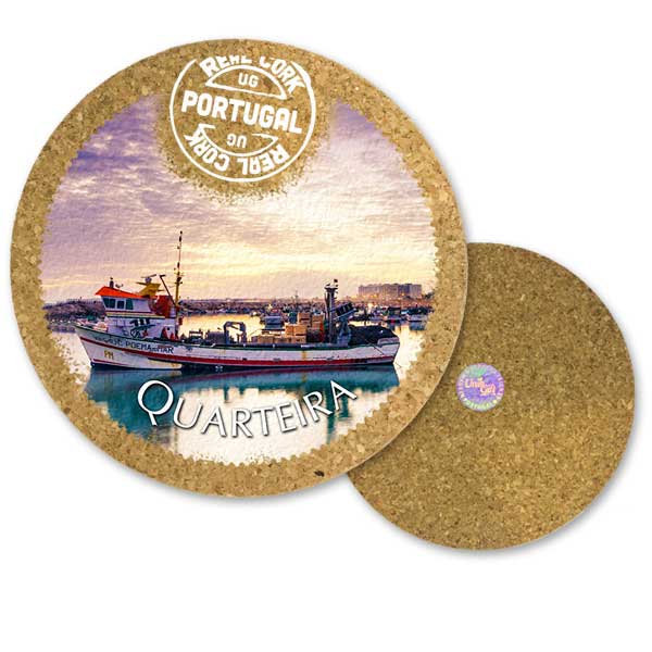 19cm cork round base