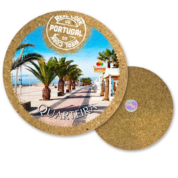 19cm cork round base