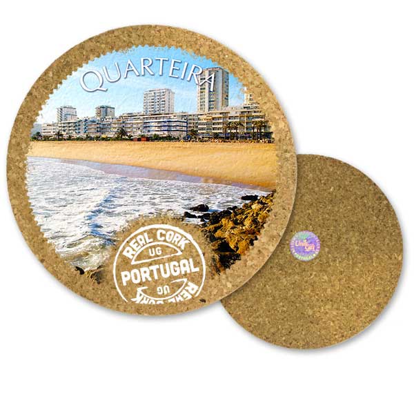 19cm cork round base