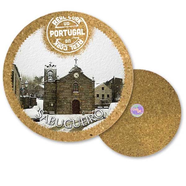 19cm cork round base