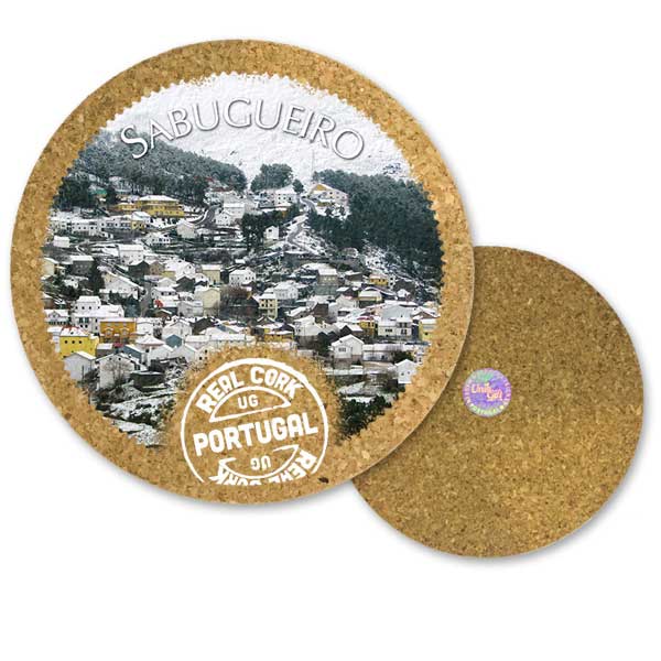 19cm cork round base