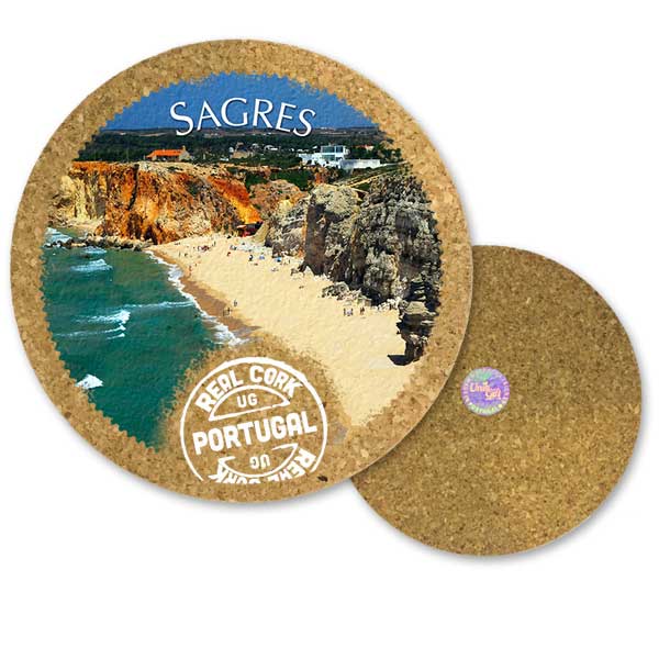 19cm cork round base