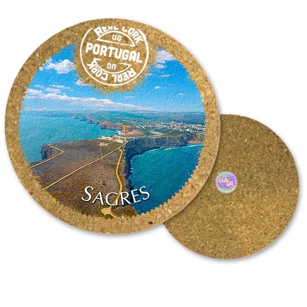 19cm cork round base