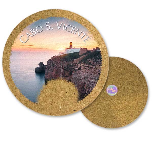 19cm cork round base