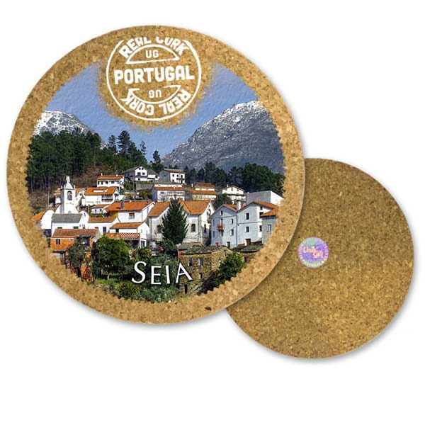 19cm cork round base