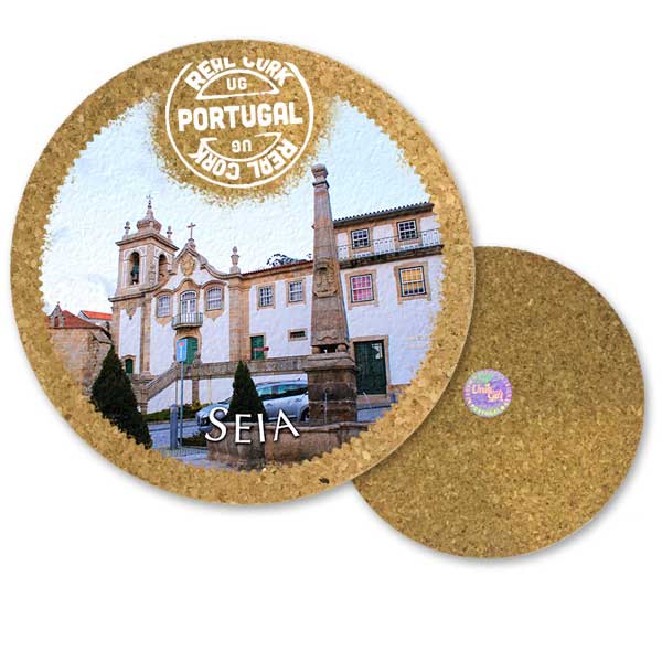 19cm cork round base