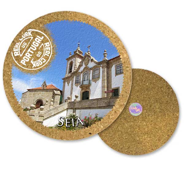 19cm cork round base