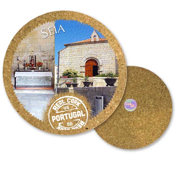 19cm cork round base