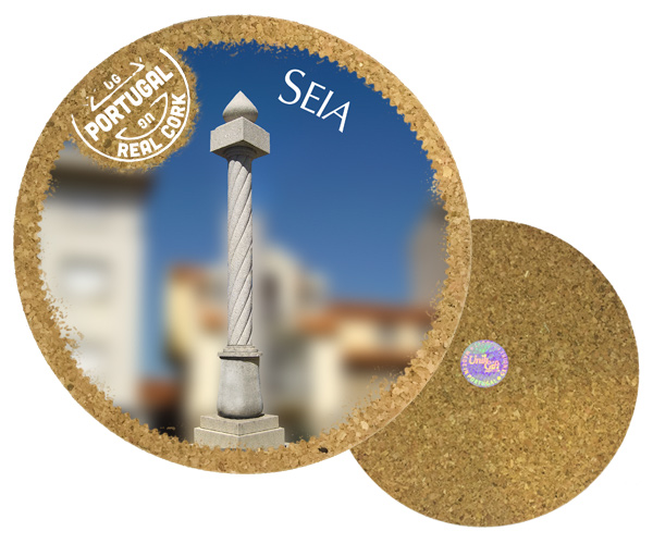 19cm cork round base