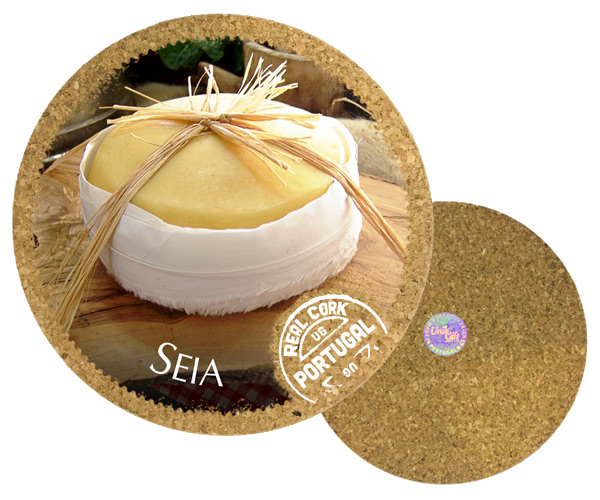 19cm cork round base