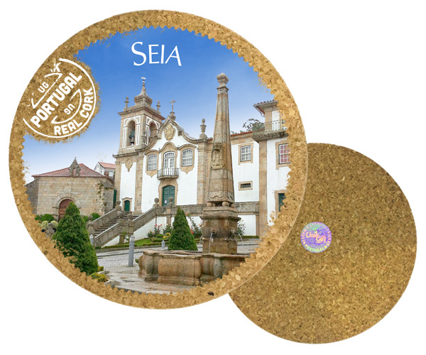 19cm cork round base