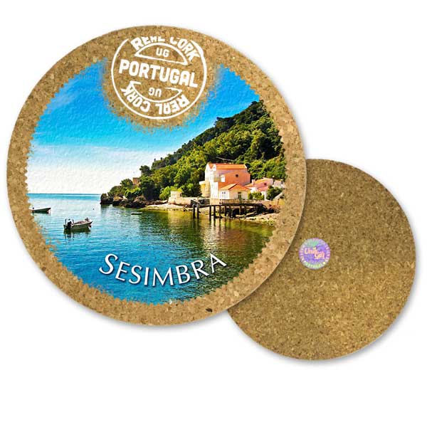 19cm cork round base