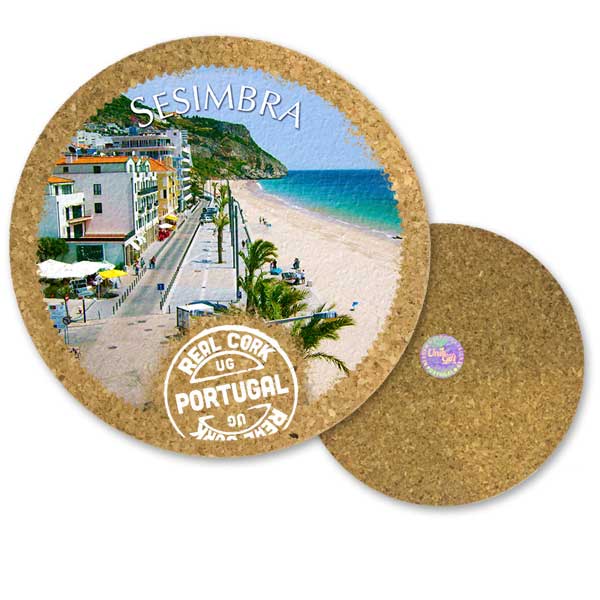 19cm cork round base