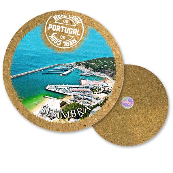 19cm cork round base