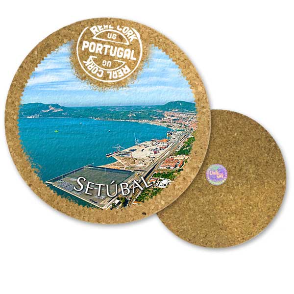 19cm cork round base