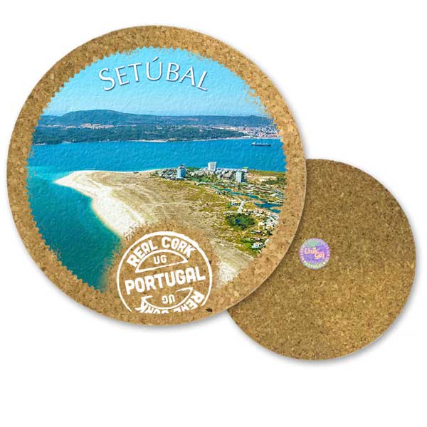 19cm cork round base