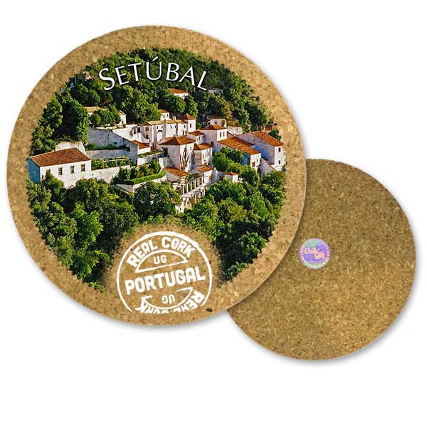 19cm cork round base