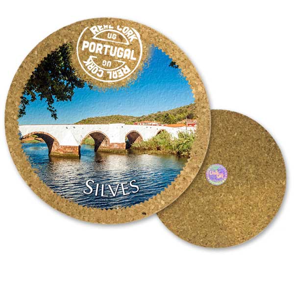 19cm cork round base