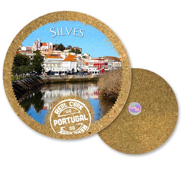 19cm cork round base