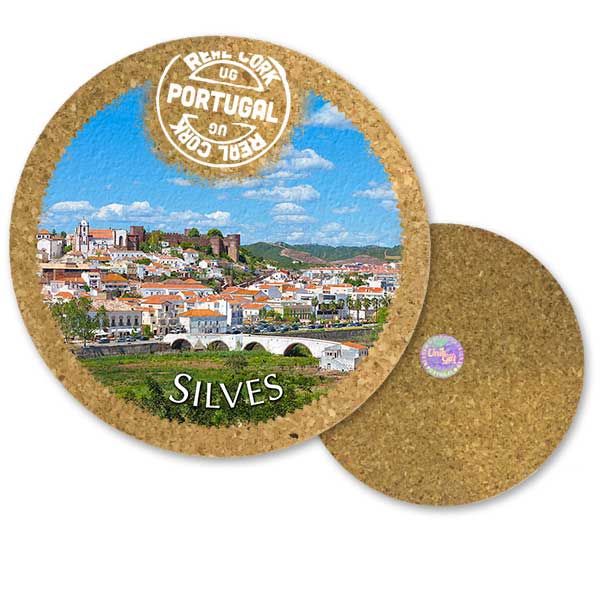 19cm cork round base