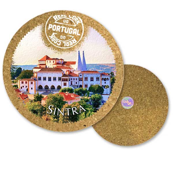 19cm cork round base