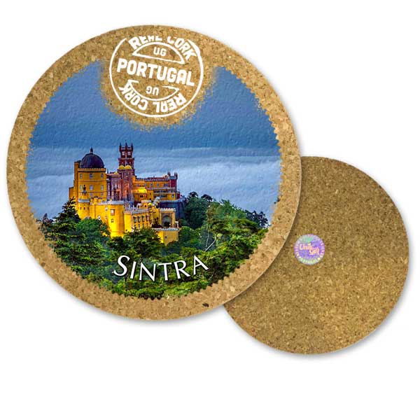 19cm cork round base