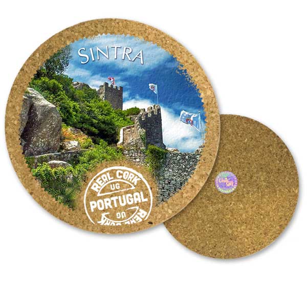 19cm cork round base