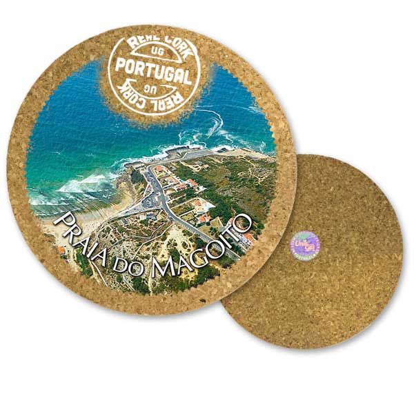 19cm cork round base